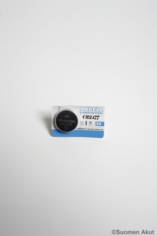 CR2477 3V Lithiumparisto 1kpl Blist-C5 - CR2477 3V lithiumparistot - 6942449565617 - 1