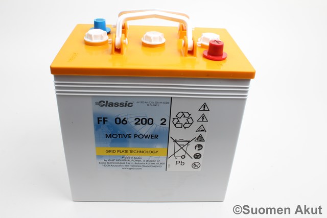 Classic 6V 235AH/20HR FF 06 200 2 - Putki- ja massalevyakut - 5123487 - 1