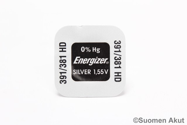 Energizer Kellonparisto 391/1120W 1.55V - Energizer kellonparisto - 7638900950007 - 1