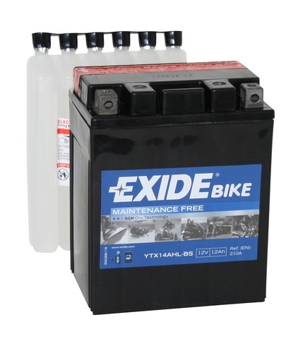 Exide Mp-Akku ETX14AHL-BS 12V 12Ah210AEn - AGM MP- ja kelkan akut - 3661024033787 - 1