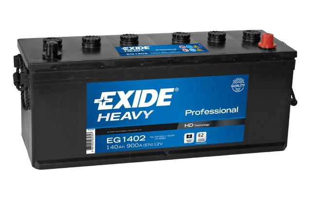 Exide Professional EG1402 12V 140Ah - Exide käynnistysakut - 3661024035347 - 1