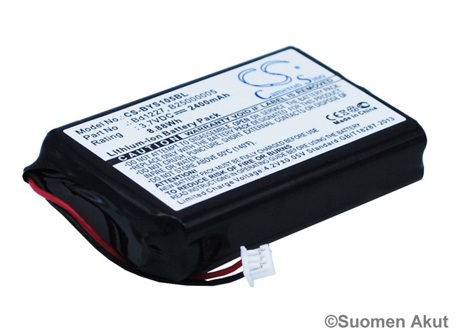 INGENICO akku 3.7V 2400mAh BD1227 CS - Viivakoodinlukija-akut - 4894128105947 - 1