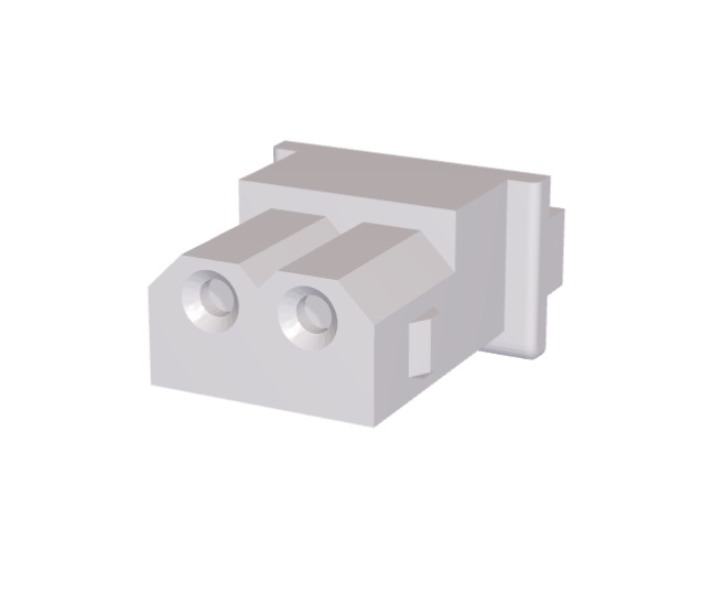 Molex Female cable connector 2.5 mm 2P - Teollisuusliittimet - 99917 - 3