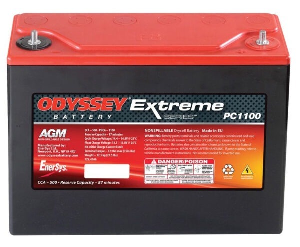 Odyssey EnerSys Akku 12v 43ah PC1100 - Odyssey käynnistysakut - 635241138917 - 1