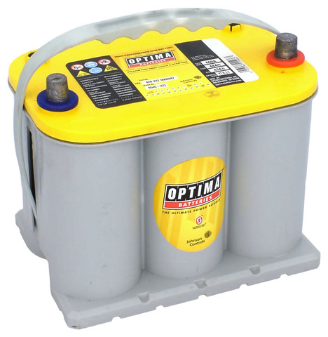 Optima akku YellowTop YT R 3.7 12V 48Ah - Optima käynnistysakut - 4016987114667 - 1