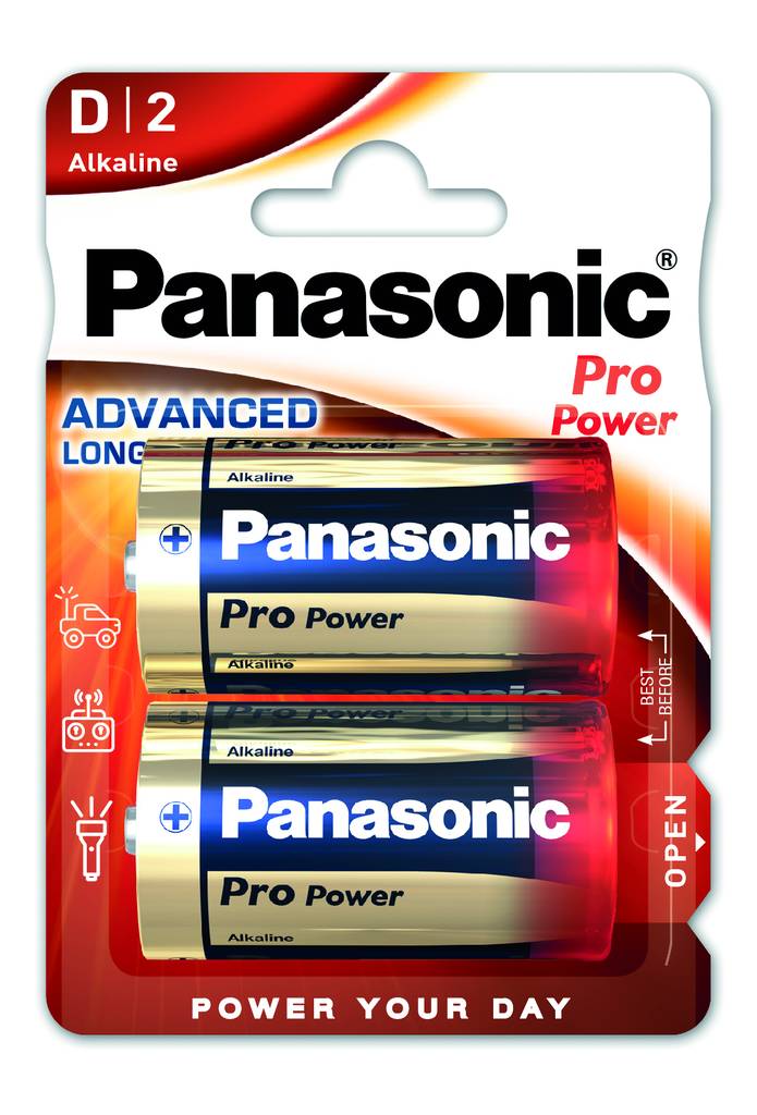 Panasonic D Pro Power Alkalineparisto - D alkaliparistot - 5410853038887 - 1