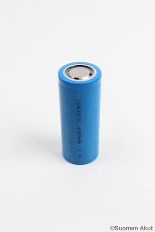 Power Plus ICR26650 3,7v 4000mAh 8A - Muut Li-ion kennot - 2227 - 1