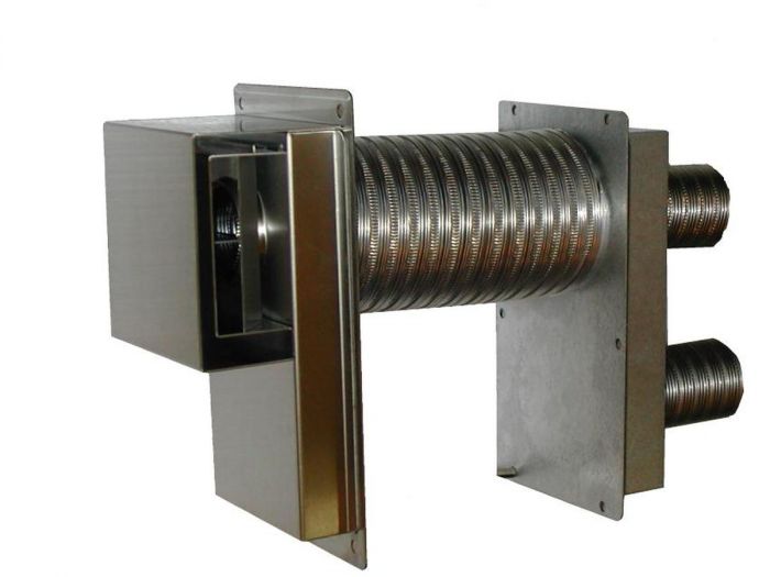 Seinäläpivienti sarjaSafirelämmittimille - Safire lämmittimet ja tarvikkeet - 700217 - 1