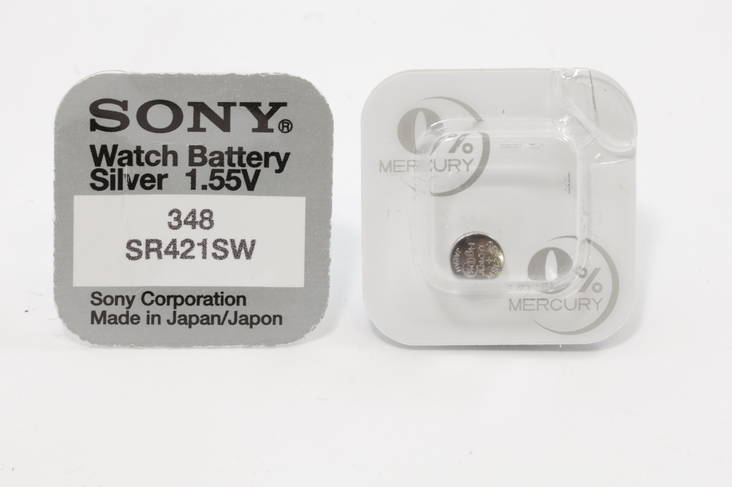Sony Kellonparisto 348/SR421SW 1.55V - Muut kellonparistot - 121217 - 1