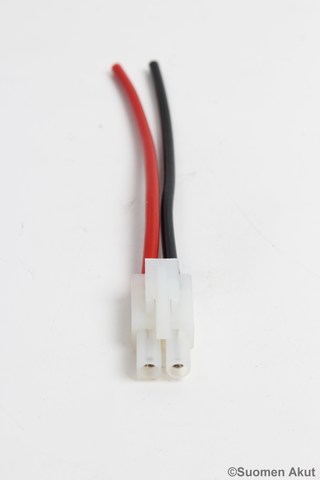 Tamiya liitin uros 10cm johdolla 14AWG - Virransyöttöliittimet - 3017 - 1