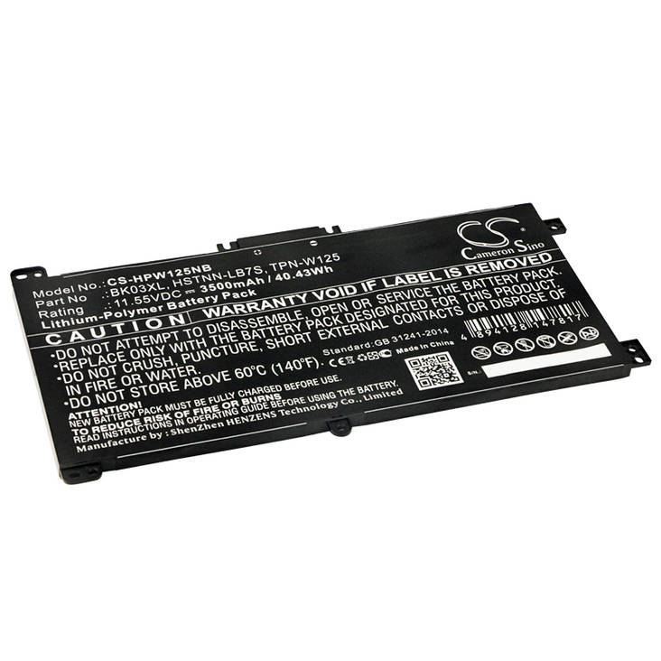 Tietokoneen Akku HP 11.55V 3500mA(414) - Hp kannettavan akut - 4894128147817 - 1