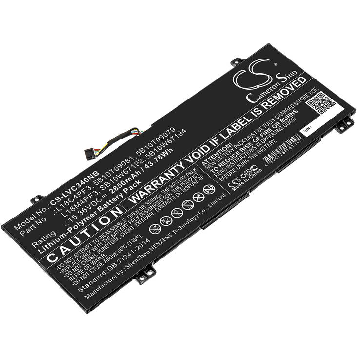 Tietokoneen Akku Lenovo15.36V2850mAh(480 - Lenovo kannettavan akut - 4894128161547 - 1