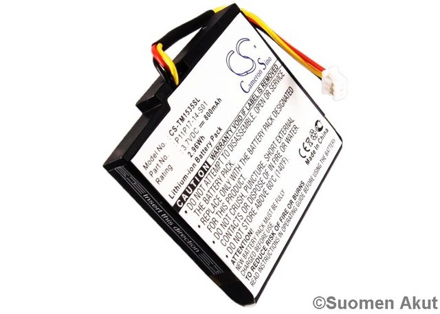 TomTom akku 3.7v 800mAh VIA 135 - TomTom navigaattorin akut - 4894128069287 - 1