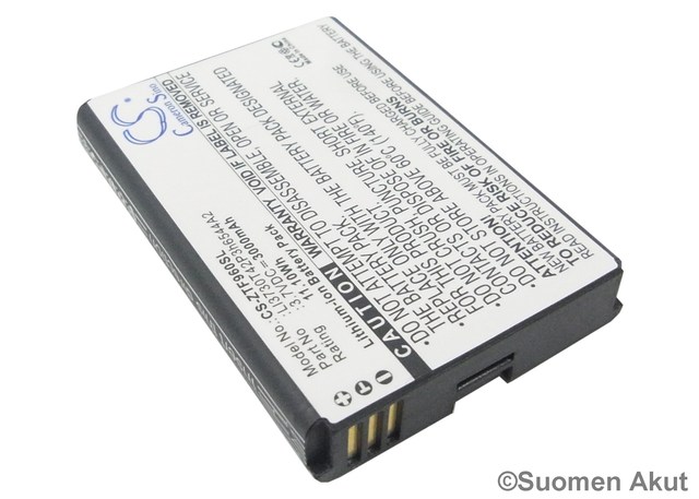 ZTE akku MF96 3.7v 3000mAh Liion CS - ZTE kännykän akut - 4894128086277 - 1