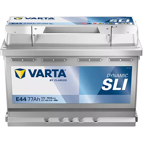 Varta Silver E44 12V 77Ah 780A - Varta käynnistysakut - 4016987167427 - 1