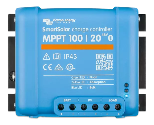 Victron SmartSolar MPPT 100/20 48V säädin - Aurinkopaneelisäätimet MPPT - 8719076043027 - 1