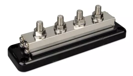 Victron kytkentäkisko 600A 4P + suoja - Akkuisolaattorit- ja yhdistäjät - 8719076052227 - 1