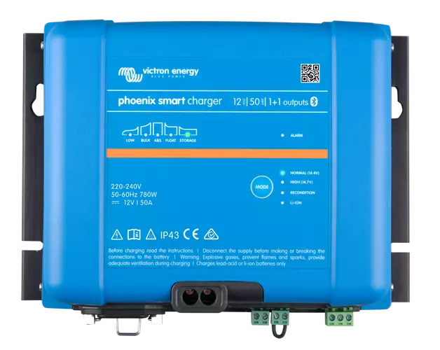 Victron Phoenix Smart IP43 laturi 12/50 - Aurinkoenergialaturit - 8719076053507 - 1