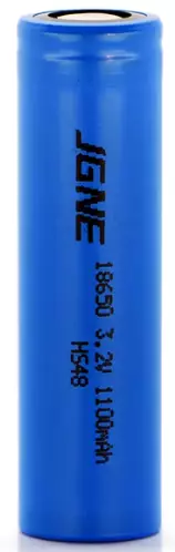 JGNE 18650 Lifepo4 3.2v 1100mAh 33A - LiFePO4 Kennot ja piirikortit - 8438493109887 - 1