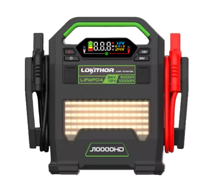 Lokithor J10000HD starttiboosteri12V/24V - Starttiboosterit - 6928493314197 - 1