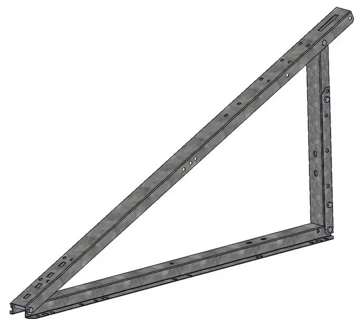 ORIMA Smart 2.5 Säätökolmio 15-43° 1kpl - Aurinkopaneelitelineet - 36127 - 1