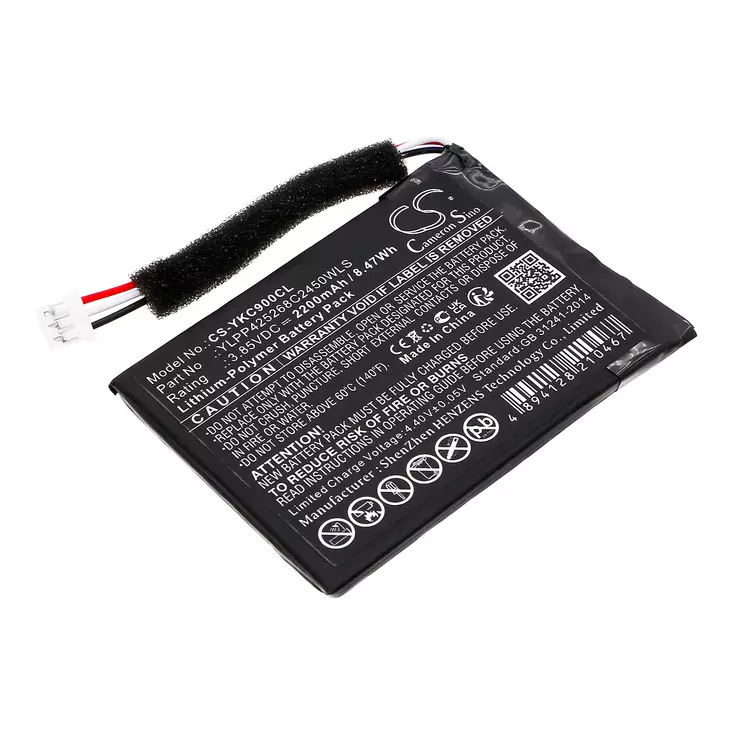 Yealink CP900 akku 3.85V2200mAh CS - Langattomien ja bluetooth kaiutin akut - 4894128210467 - 1