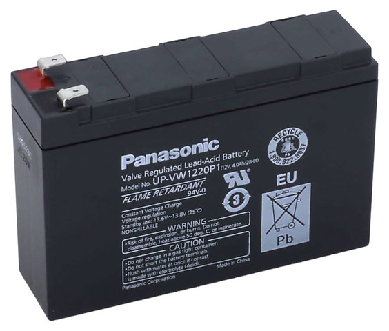 Аккумулятор panasonic up vw1220p1