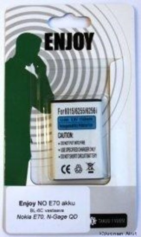 BL-6C Nokian Puhelimen tarvikeakku - Nokia kännykän akut - 6438195000668 - 1