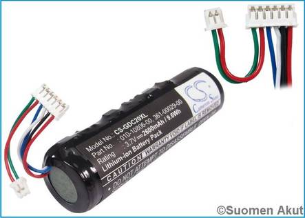 Garmin GPS-akku Liion 3.7v 2600mAh - Garmin navigaattorin akut - 4894128053248 - 1