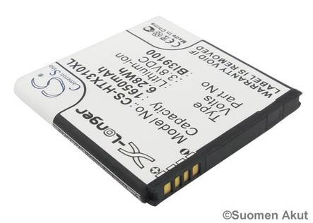 HTC akku 35H00170-01M 3.8v 1650mAh Liion - HTC ja PDA -akut - 4894128058878 - 1