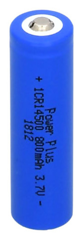 Power Plus AA 3.7V 800mAh Li-IonICR14500 - Muut Li-ion kennot - 0074548 - 1