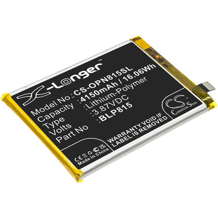 Puhelimen akku Oneplus 3.87V 4150mAh - Oneplus kännykän akut - 4894128172758 - 1