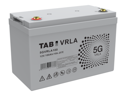 TAB Agm-akku 5GVRLA100 12V 100Ah/10Hr - AGM ajovoima- ja teollisuusakut - 8435336107338 - 1