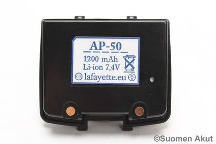 VHF Lafayette akku AP-50 7.4V 1200mAh - Muiden merkkien VHF-akut - 7332020044508 - 1