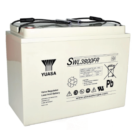 Yuasa Agm-akku 12V 135Ah SWL3800FR - AGM ajovoima- ja teollisuusakut - 2123488 - 1