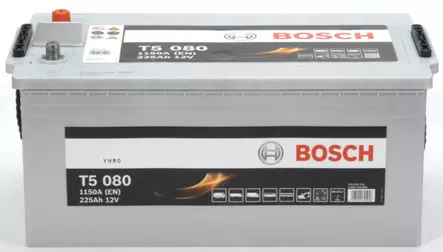 Bosch T5 080 12V 225Ah 1150A (EN) - Bosch käynnistysakut - 4047024345058 - 1