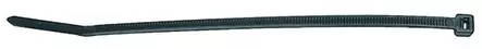 Nedis Nippusiteet 4mm/290mm 100kpl musta - Muut akkutarvikkeet - 5412810475698 - 2