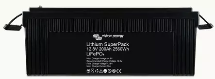 Victron SuperPack akku 12,8V/200Ah - Li-ion ajovoima- ja teollisuusakut - 8719076047568 - 2