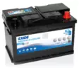 Exide Dual AGM EP600 12V 70Ah 760A En - Exide vene- ja vapaa-ajan akut - 3661024036528 - 1