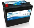 Exide Dual Marine EFB EZ65012V75Ah/650Wh - Exide vene- ja vapaa-ajan akut - 3661024037648 - 1