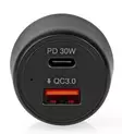 Nedis 12V/24V USB autolaturi 2 porttia - Autopistokelaturit mobiililaitteisiin - 5412810293438 - 2