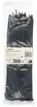 Nedis Nippusiteet 4mm/290mm 100kpl musta - Muut akkutarvikkeet - 5412810475698 - 1