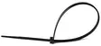 Nedis Nippusiteet 4mm/290mm 100kpl musta - Muut akkutarvikkeet - 5412810475698 - 3