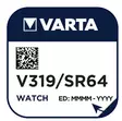 Varta KellonparistoV319/SR527/SR64 1.55V - Kellonparistot - 4008496245628 - 2