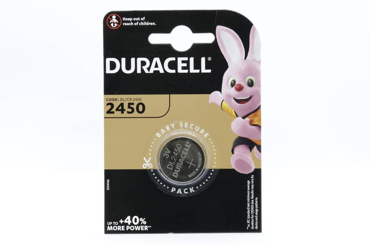 CR2450 3V Lithiumparisto 1kpl Blist - CR2450 3V lithiumparistot - 5000394030428 - 1
