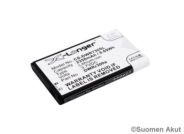D-LINK DWR-730 Akku 3,7V 2350mAh LiionC - Modeemien ja mokkuloiden akut - 4894128112808 - 1