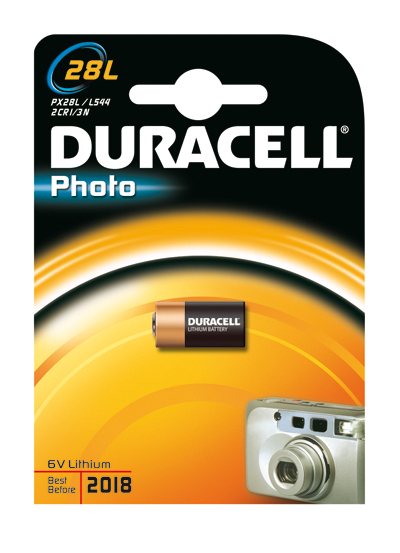 Duracell 2CR1/3N 6V Lithiumparisto 28L - 6V Lithiumparistot - 5000394002838 - 1