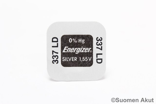 Energizer Kellonparisto 337/SR416SW1.55v - Energizer kellonparisto - 7638900997408 - 1