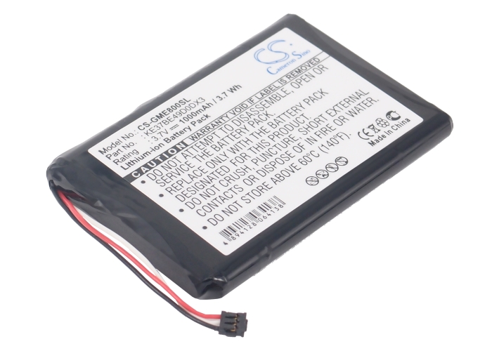 Garmin GPS-akku Liion 3.7v 1000mAh - Garmin navigaattorin akut - 4894128064138 - 1