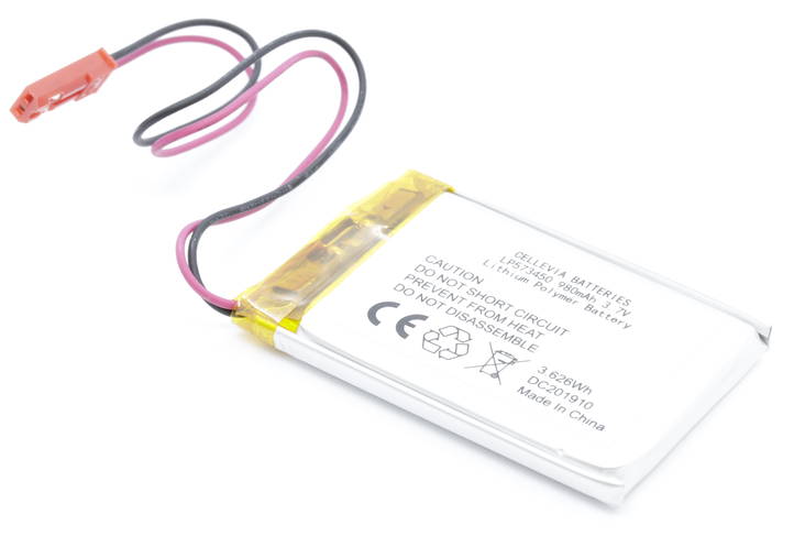 Li-polymer Akku 3.7v 980mah 573450P - Li-polymer kennot/akut - 100228516820008 - 1